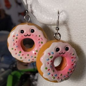 donut earrings